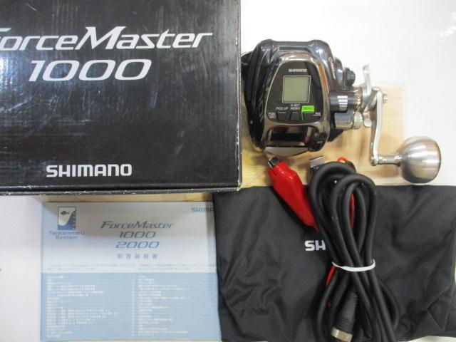 美品　シマノ　16 フォースマスター1000 シマノ フォースマスター 1000 (リール) 価格比較 - 価格.com