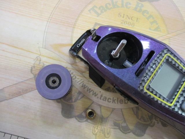クリスティア ワカサギCRTα電動リール パープルムーブ