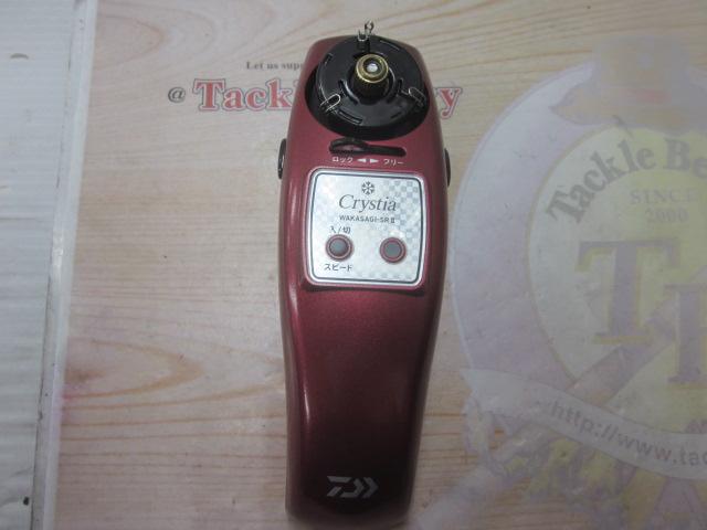 クリスティア ワカサギSR2電動リール レッド