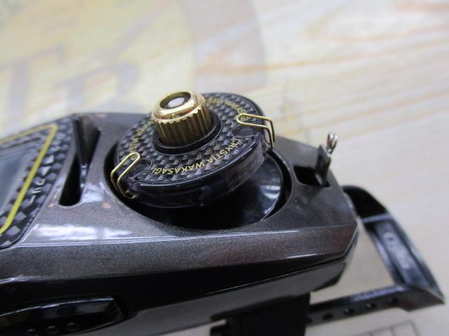 クリスティア ワカサギCRTα電動リール メタリックガンメタ