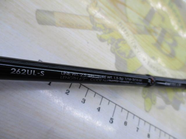適切な価格 ポイズンアドレナ 262UL-S｜＠ベリーネット 日本最大新品中古 ロッド