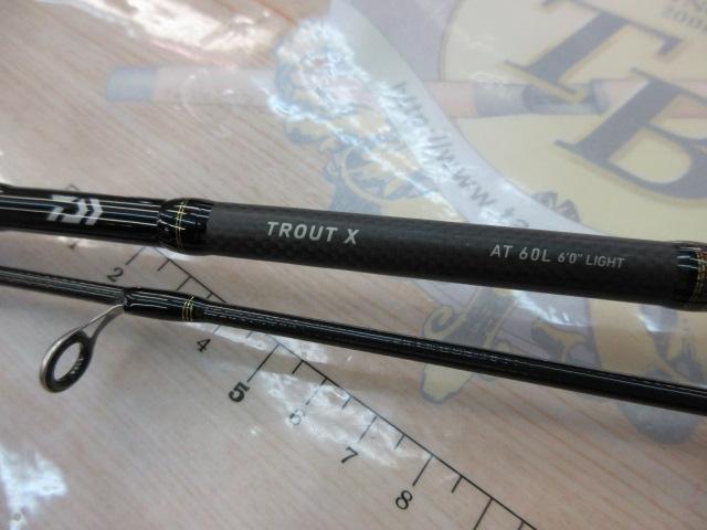 Amazon.com : Daiwa Trout X N at 40XUL, N Black : Sports