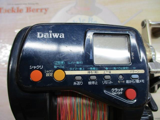 DAIWA ダイワ 電動リール 時間、距離不明 ケーブル付 ｽｰﾊﾟｰﾀﾅｺﾝ