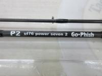 中古品Go-Phish P2 ul76 power seven 2 ルアーロッド バチ抜けもGOOD!…ul76 power seven torzite!! | Go-Phish
