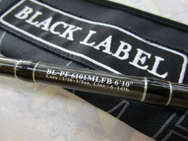 ダイワ ブラックレーベル BL-PF 6101MLFB 他 訳あり】ダイワ ブラックレーベル BLX LG 6101MLFB(ベイト