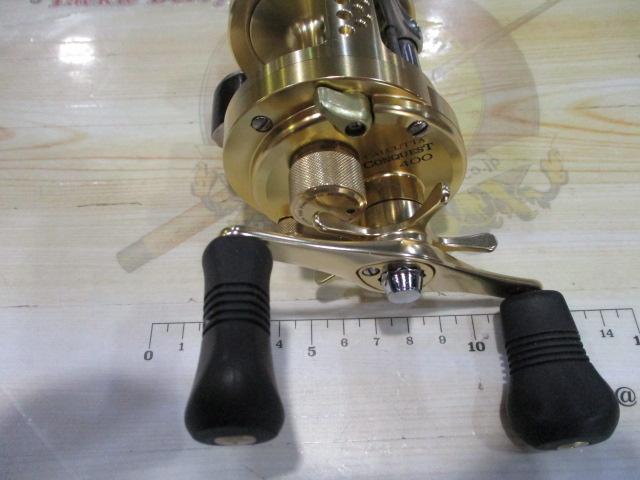 おまけ付き18 カルカッタコンクエスト　400 シマノ(SHIMANO) 18カルカッタコンクエスト 400(右) ○廃番