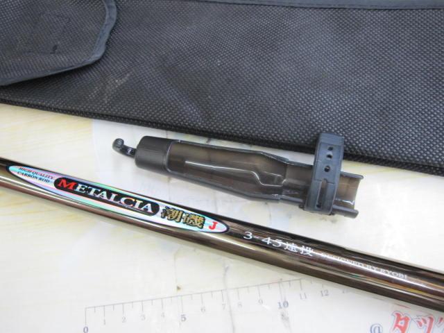 メタルシア潮磯J 4‐53遠投。MASTER 磯 530リョウビ3500