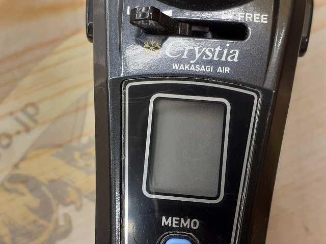 クリスティア ワカサギAIR電動リール ガンメタ