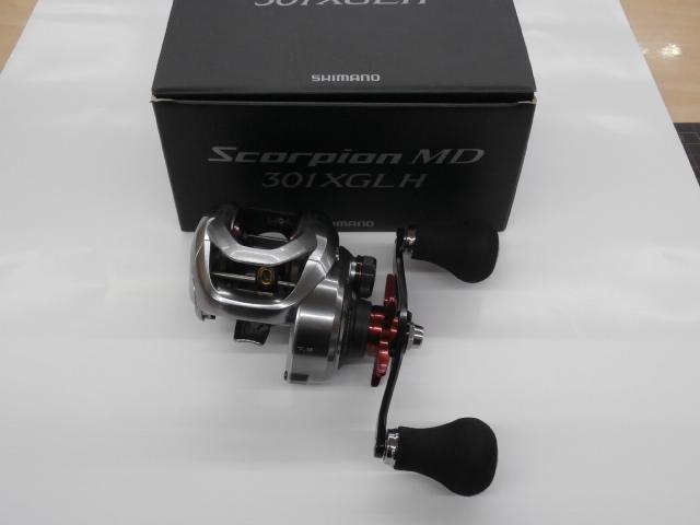 21スコーピオンMD 301XG LH(ロングハンドル) - 貝利網