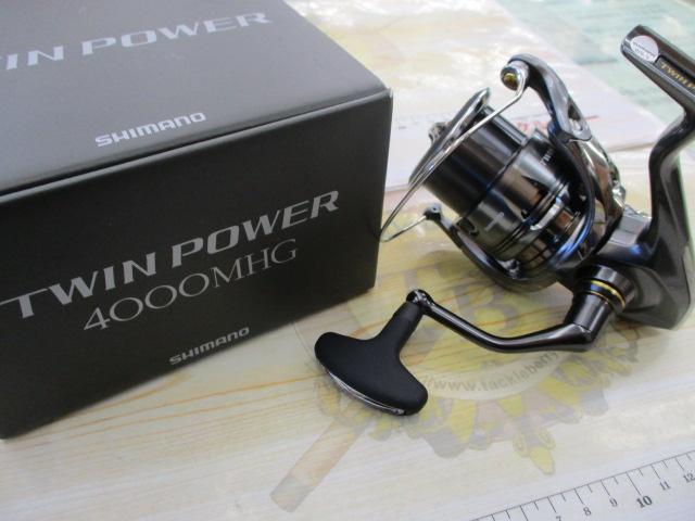 シマノ　24 ツインパワー　4000MHG 中古　機関良好　ヒラメ　シーバス青物 シマノ 24 ツインパワー 4000MHG 中古 機関良好 ヒラメ シーバス