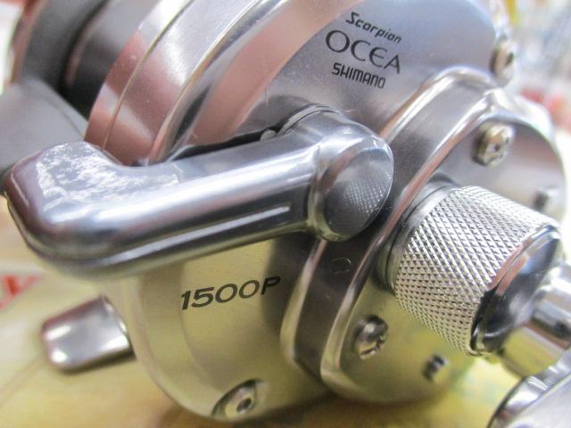 シマノ　オシアジガー1500P シマノ(SHIMANO) 03'オシアジガー 1500P AR-B 01723｜アウトドア