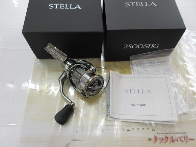 18ステラ 2500shg シマノ 18ステラ 2500SHG/N393M スピニングリール 未使用品 : 釣