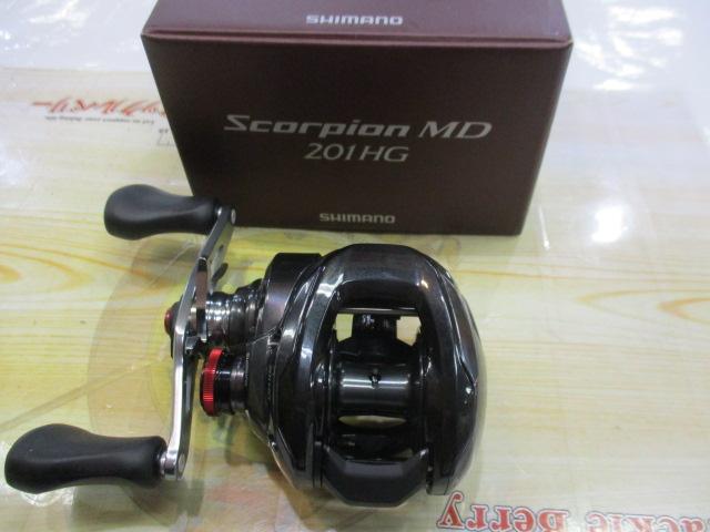 シマノ 24 スコーピオン MD 201XG 左ハンドル (2024年モデル