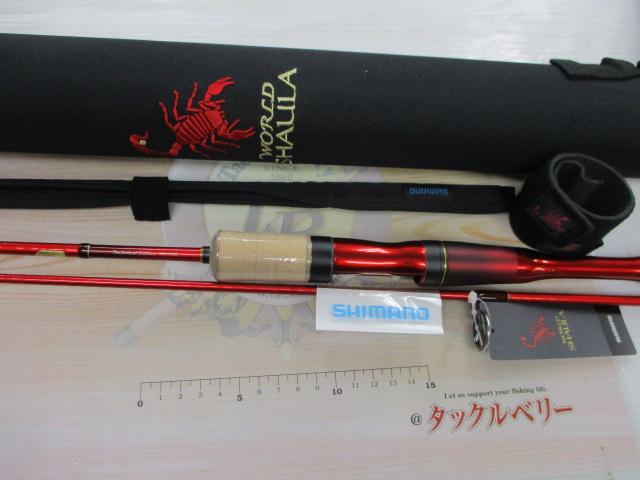 ワールドシャウラテクニカルエディションS66L-2/MDをバス釣りに