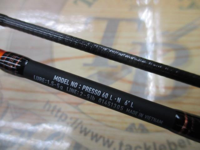 プレッソ 60L・N｜＠ベリーネット 日本最大新品中古釣具WEBショップ