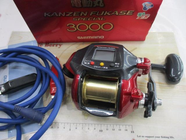 SHIMANO 電動リール Kanzen Fukase Special 3000 シマノ(SHIMANO) 電動丸3000完全フカセ 027009｜アウトドア用品