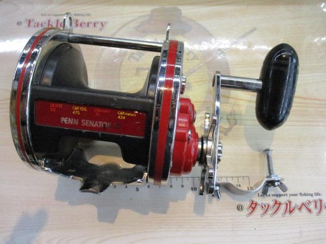 Senator フィッシングリール 赤/シルバー(中古品) スペシャルセネター 114H2-6/0H2｜＠ベリーネット 日本最大新品