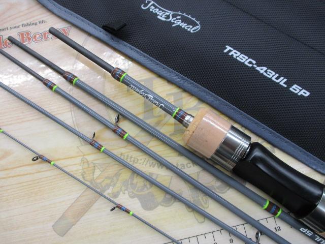 【在庫処分大特価!!】 トラウトシグナル TRSC-43UL 日本最大新品 5P｜＠ベリーネット ロッド