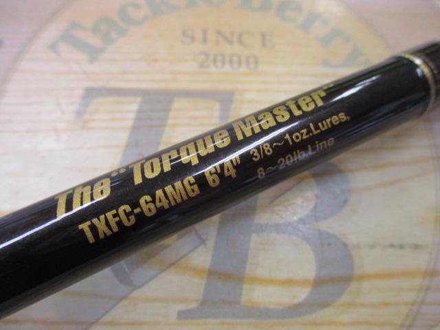 トルクマスターTXFC-64MG 保証書　竿袋有り　テムジンクロスファイア トルクマスターTXFC-64MG 保証書 竿袋有り テムジンクロス