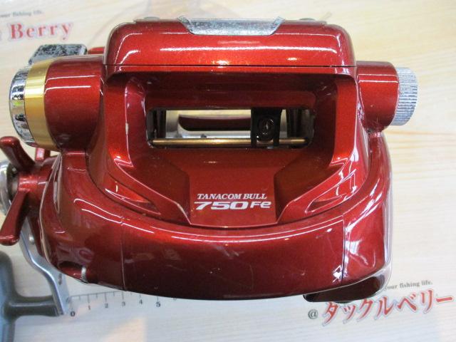 タナコンブル 750Fe 電動リール 赤　ジャンク扱い Yahoo!オークション -「ダイワ タナコン ブル 750」の落札相場