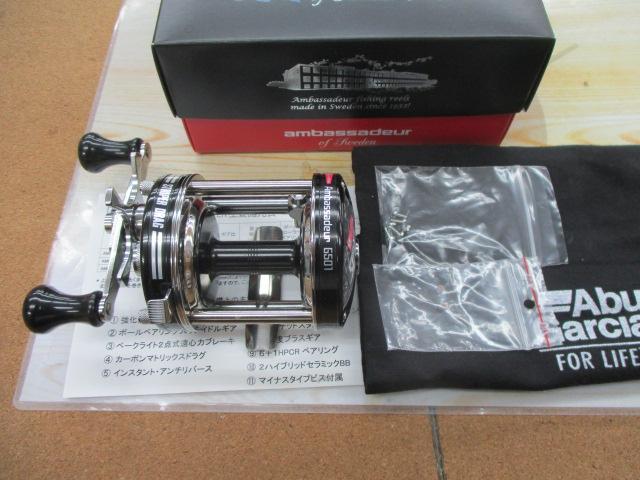 アンバサダー 6501ストライパー アブ ガルシア AMBASSADEUR 6501 Striper Black (リール) 価格