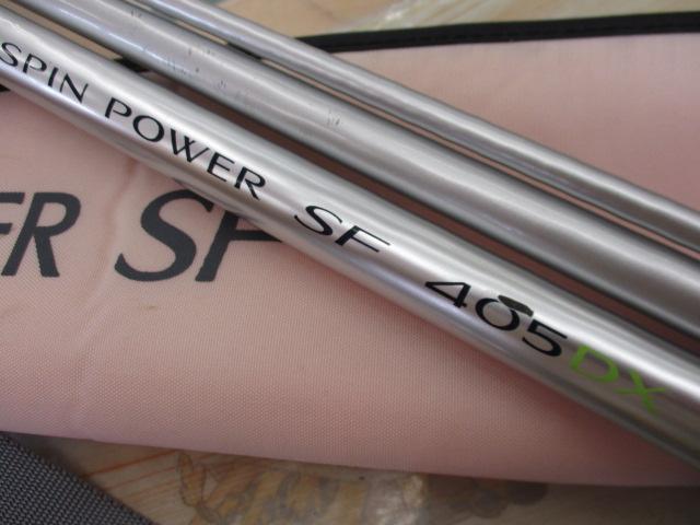 ブランド品専門の スピンパワーSF 405DX｜＠ベリーネット 日本最大新品中古釣具WEB ロッド
