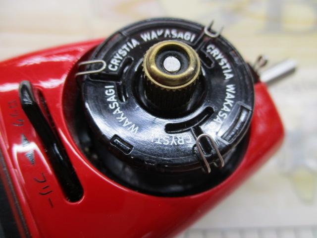 クリスティア ワカサギCR3+電動リール ソリッドレッド