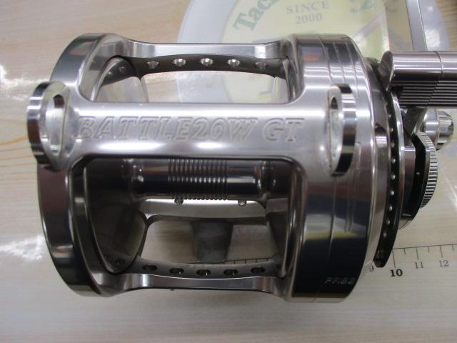 【お気にいる】 バトル 日本最大新品中古釣具 シルバー｜＠ベリーネット 20WGT リール