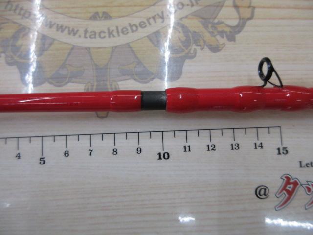 BPM2 BC-610M-2 バスロッド 赤 ジャッカル(JACKALL) BPM BC-610M-2 ｜アウトドア用品・釣り具