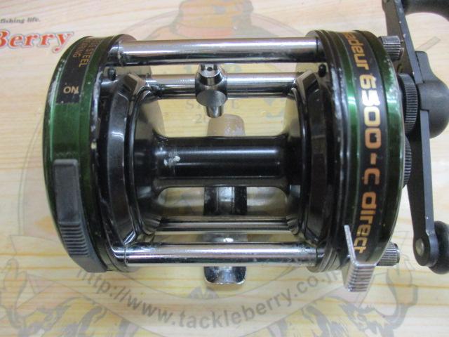 リール fishABU6500c 6500C ダイレクト グリーン｜＠ベリーネット 日本最大新品中古