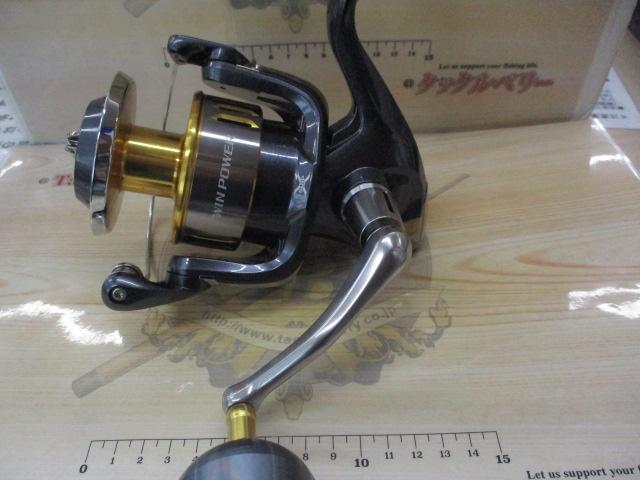 SHIMANO】シマノ『15ツインパワーSW 14000XG 軸交換でハンドル