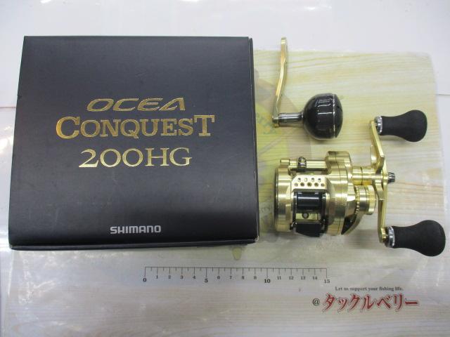 シマノ 25 オシア コンクエスト CT 200HG RIGHT 釣り ベイト
