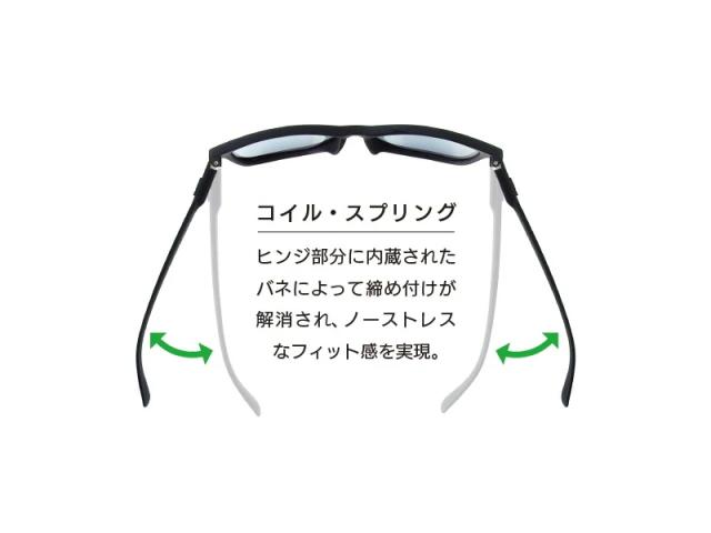 セレクトニュークリアーウッドマットxグレークリアミラーポラライズド