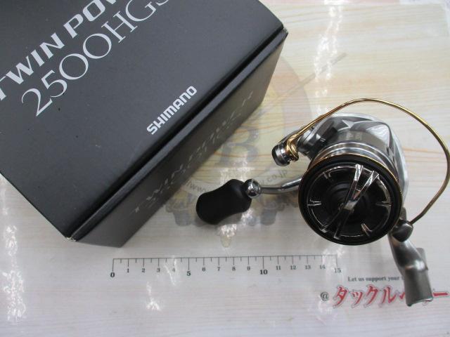 シマノ15 ツインパワー 2500S 中古美品 Yahoo!オークション -「15ツインパワー2500s」の落札相場・落札価格