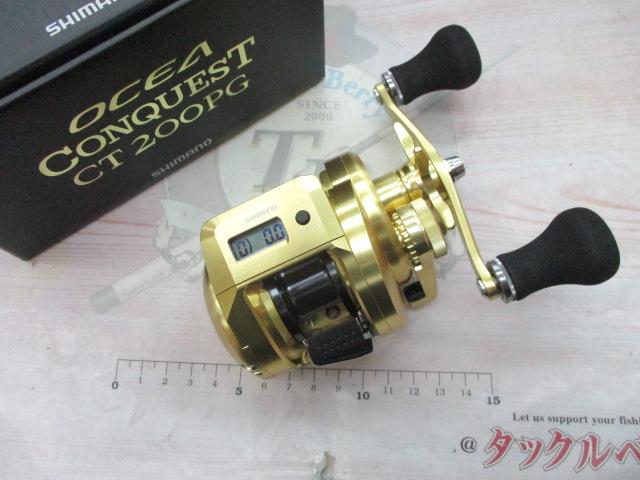 美品！18オシアコンクエストCT 200PG ハンドルゴメクサス