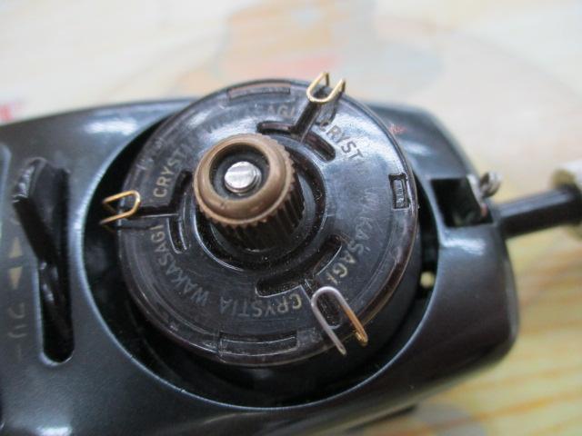 ダイワ　クリスティア　CR PT2 中古美品 クリスティア ワカサギCR-PT2電動リール メタリックガンメタ