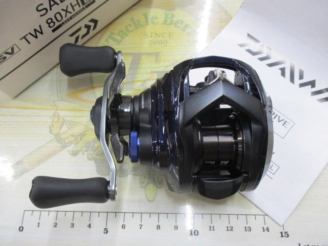 ダイワ 23ソルティスト　SV　TW　80XHL　PEスペシャル　未使用品！ ダイワ ベイトリール 23ソルティスト SV TW 80XHL PE SPECIAL(左