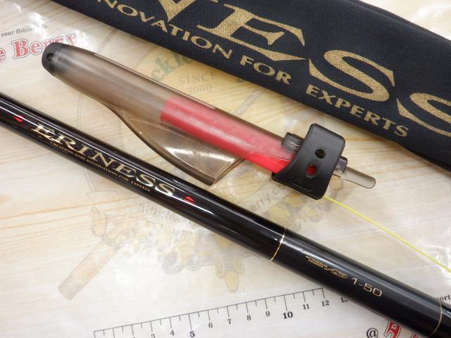 がまかつ がま磯 エリネス 15-50 がまかつ がま磯 エリネス 15-50/Q074L 磯竿 美品 : 釣king
