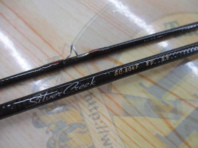DAIWA シルバークリーク　SC-804F フライロッド　希少　袋付き　T⑮ DAIWA シルバークリーク SC-804F フライロッド 希少 袋付き T⑮