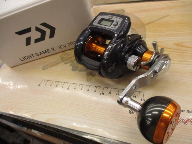 DAIWA - シマノ ライトゲームX ICV200 未使用品 ダイワ ライトゲーム X IC 200 - 上島釣具店