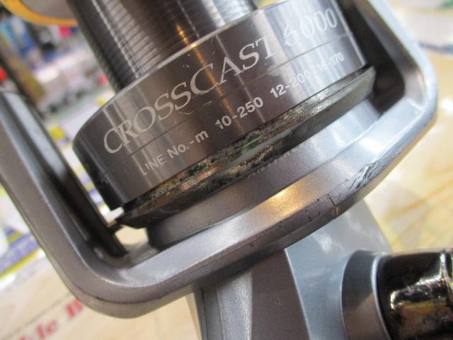 ダイワ　クロスキャスト　6000 ほぼ新品 DAIWA（釣り） ダイワ クロスキャスト 6000 / スピニングリール