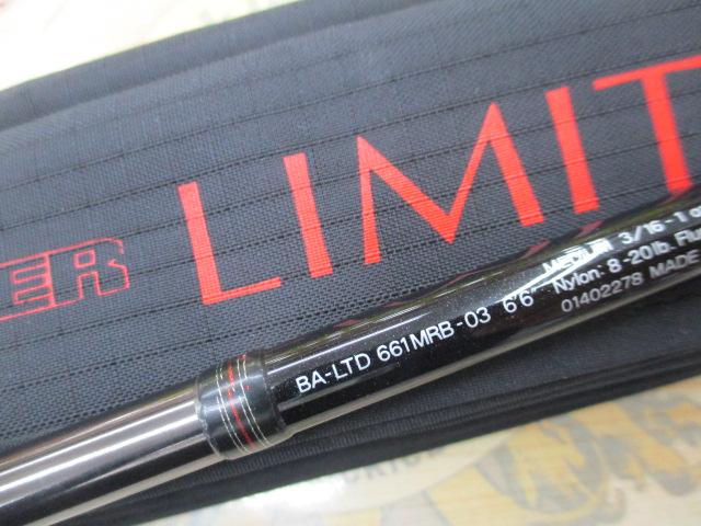 【お気にいる】 バトラーリミテッド BA-LTD661MRB-03｜＠ベリーネット 日本最大 ロッド