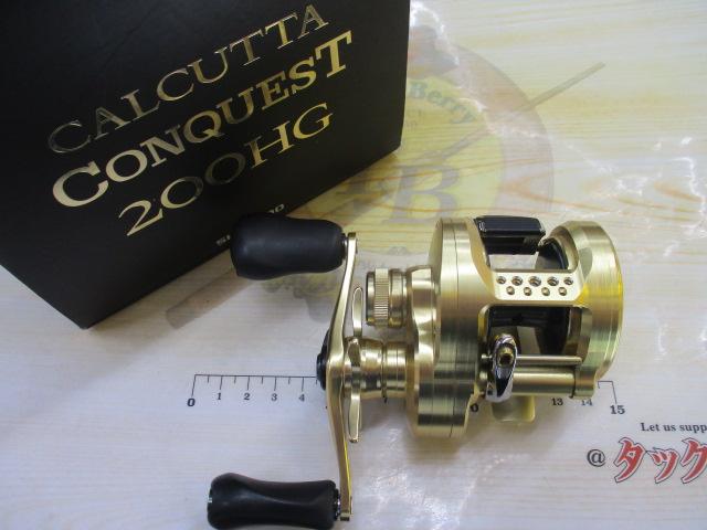 年末のプロモーション特価！ 21カルカッタコンクエスト 日本最大新品 200HG｜＠ベリーネット リール