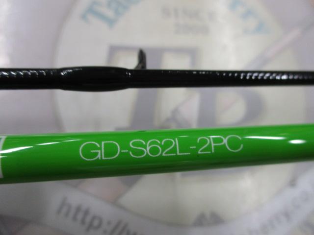 楽天市場】ジャッカル グッドロッド gd-s62l-2pc（ロッド・竿