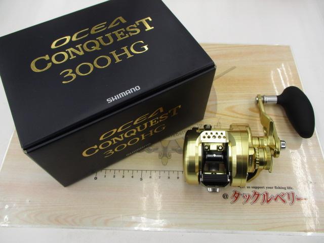け*い様 22 コンクエスト300HG 美品 シマノ 22 オシアコンクエスト 300HG (右ハンドル) OCEA