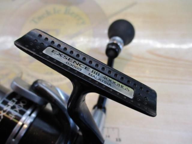 シマノ 12エクスセンスBB 4000HGS 12エクスセンスBB 4000HGS ギアゴリ感 ドラグフェルト摩耗