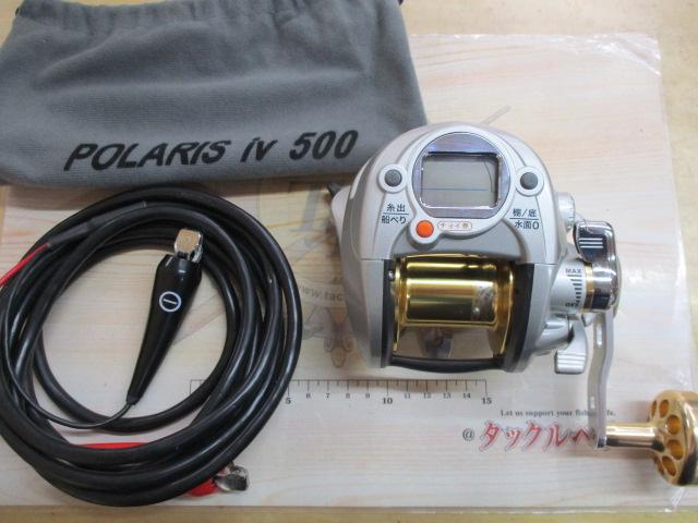 POLARIS IV500S 電動リール シルバー POLARIS IV500S 電動リール シルバー ポラリスiv500 | alphatackle