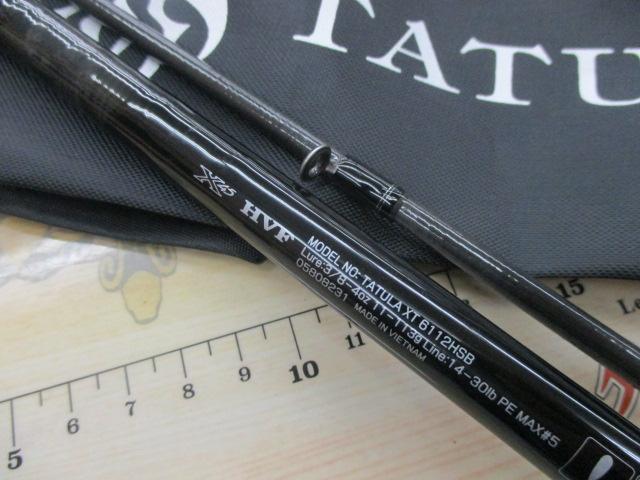 ダイワ　タトゥーラ　XT　6112HSB　バスロッド　TATULA　美品 Amazon | ダイワ(DAIWA) バスロッド TATULA(タトゥーラ) XT