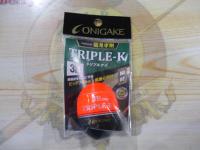鬼掛ふかせウキトリプル-K3B(23g)16オレンジ