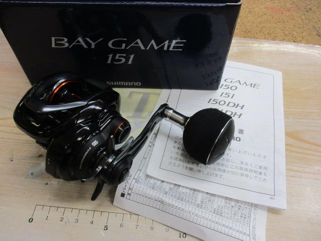 【売れ筋】 18ベイゲーム 151｜＠ベリーネット 日本最大新品中古釣具WEBショップ リール